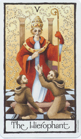 Dagens tarot-kort: Paven